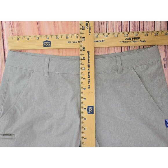 Huk Womens Lightweight Performance Shorts Small Gray - Picture 8 of 9